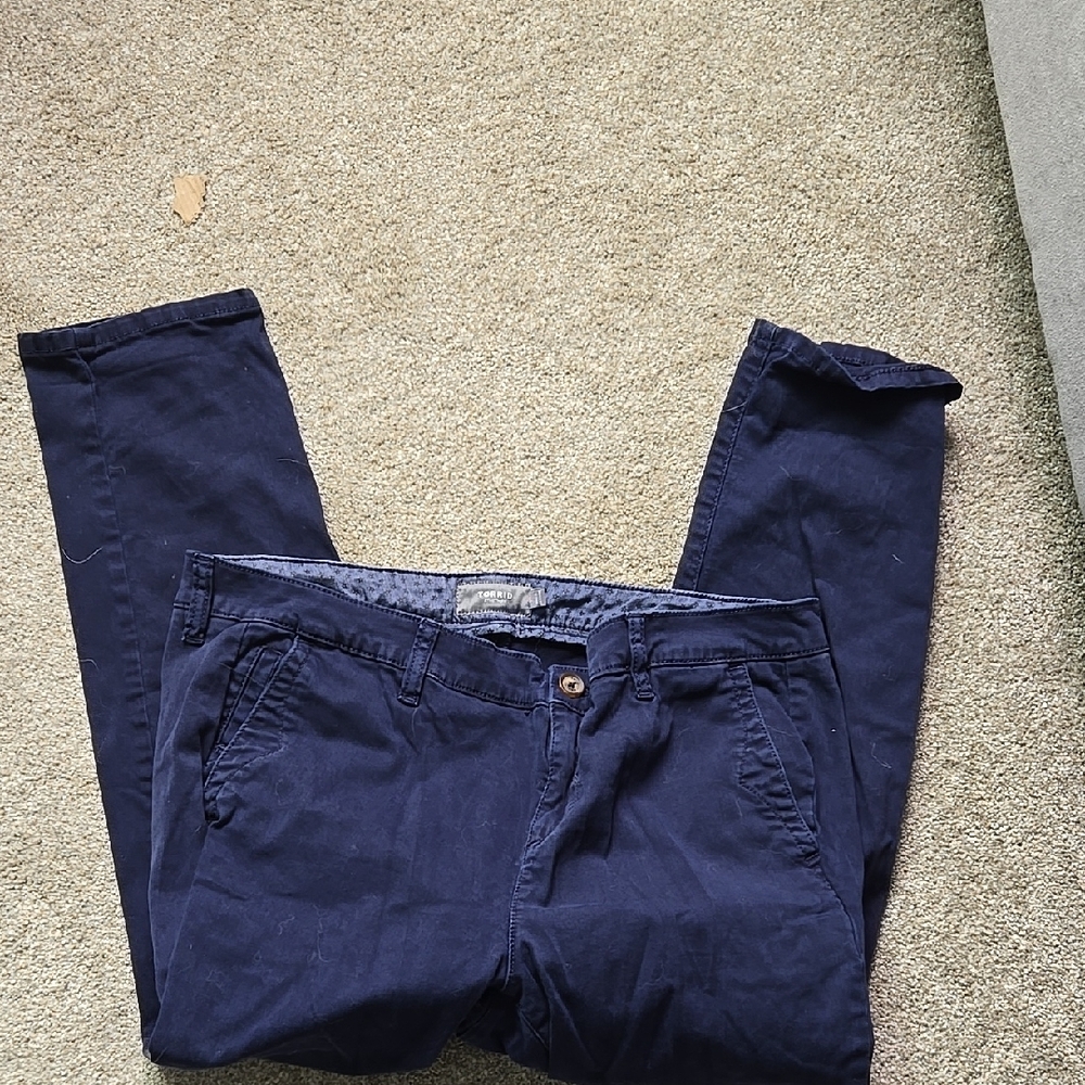 Torrid Navy Blue Chino Pants